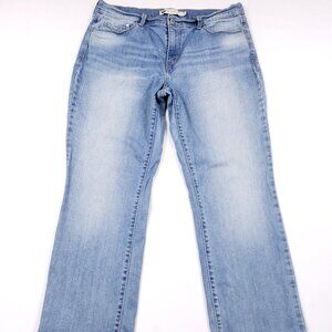 Levis 505 Jeans Womens‎ Size 12 Blue Stone Washed Straight Leg